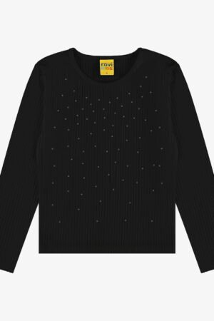 BLUSA MANGA LONGA CANELADA ROVI KIDS - 3139791