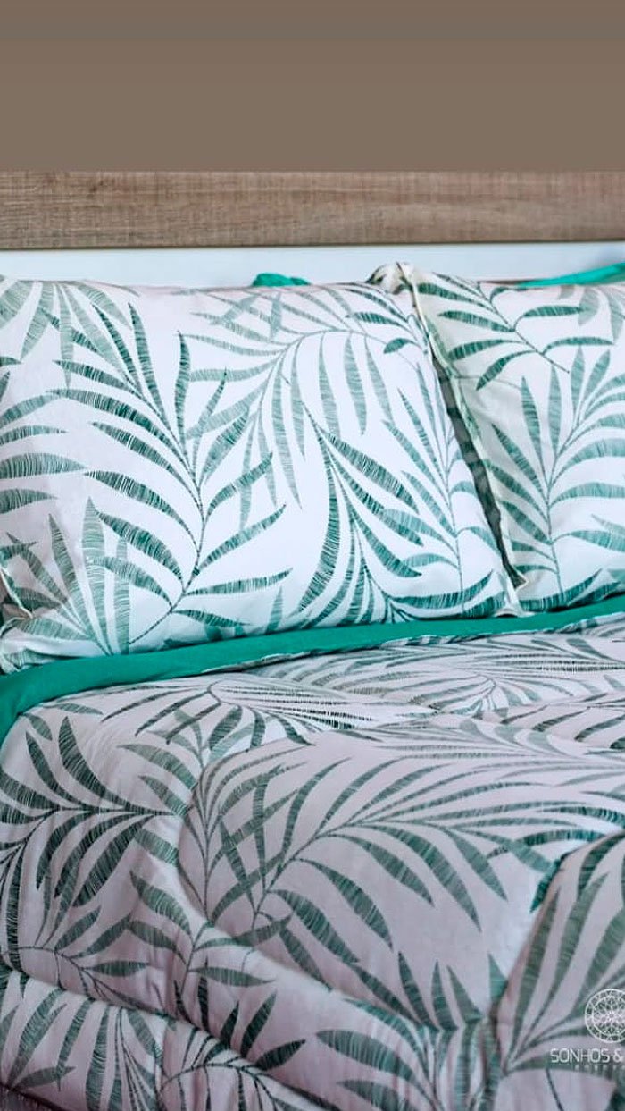 EDREDOM DUPLA FACE SONHOS E MIMOS MALHA 1PC - COD 05 - Imagem 4