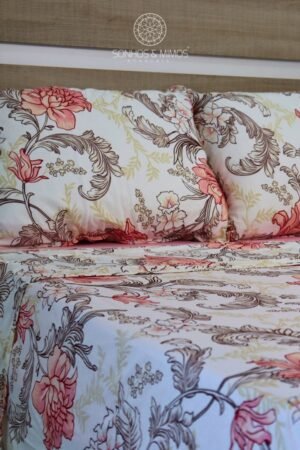 JOGO LEMCOL 4 PCAS MALHA FIO PENTEADA 140 GRAMAS SONHOS E MIMOS