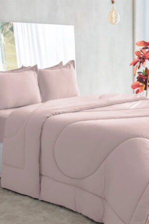 EDREDOM BELLA ENXOVAIS MALHA CASAL 1PC - 20541