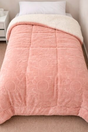 EDREDOM PLUSH + SHERPA SOLTEIRO BRISA ENXOVAIS - 9036