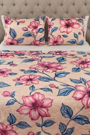 JOGO COBRE LEITO MALHA QUEEN SONHOS E MIMOS 3 PCS - COD 03