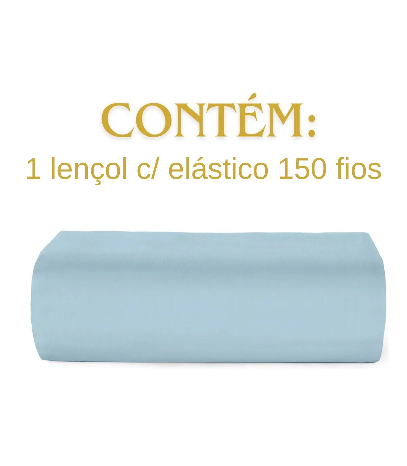 LENCOL C/ELAST.LISO 100%ALGODAO COLECAO DIAMANTE 150 FIOS 100% ALGODAO - Imagem 3
