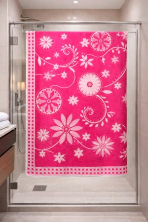 TOALHA DE BANHO JACQUARD ROSANA TECELAGEM