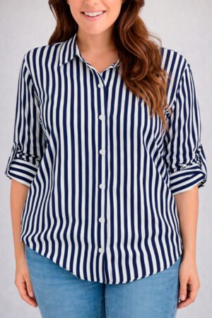 CAMISA FEMININA PLUS SIZE CONFECCOES TITO