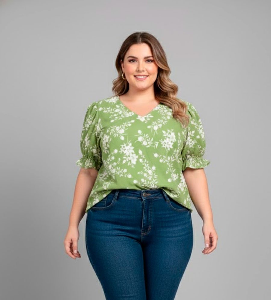 BLUSA ESTAMPADA TECIDO PLANO ROSSMODAS1