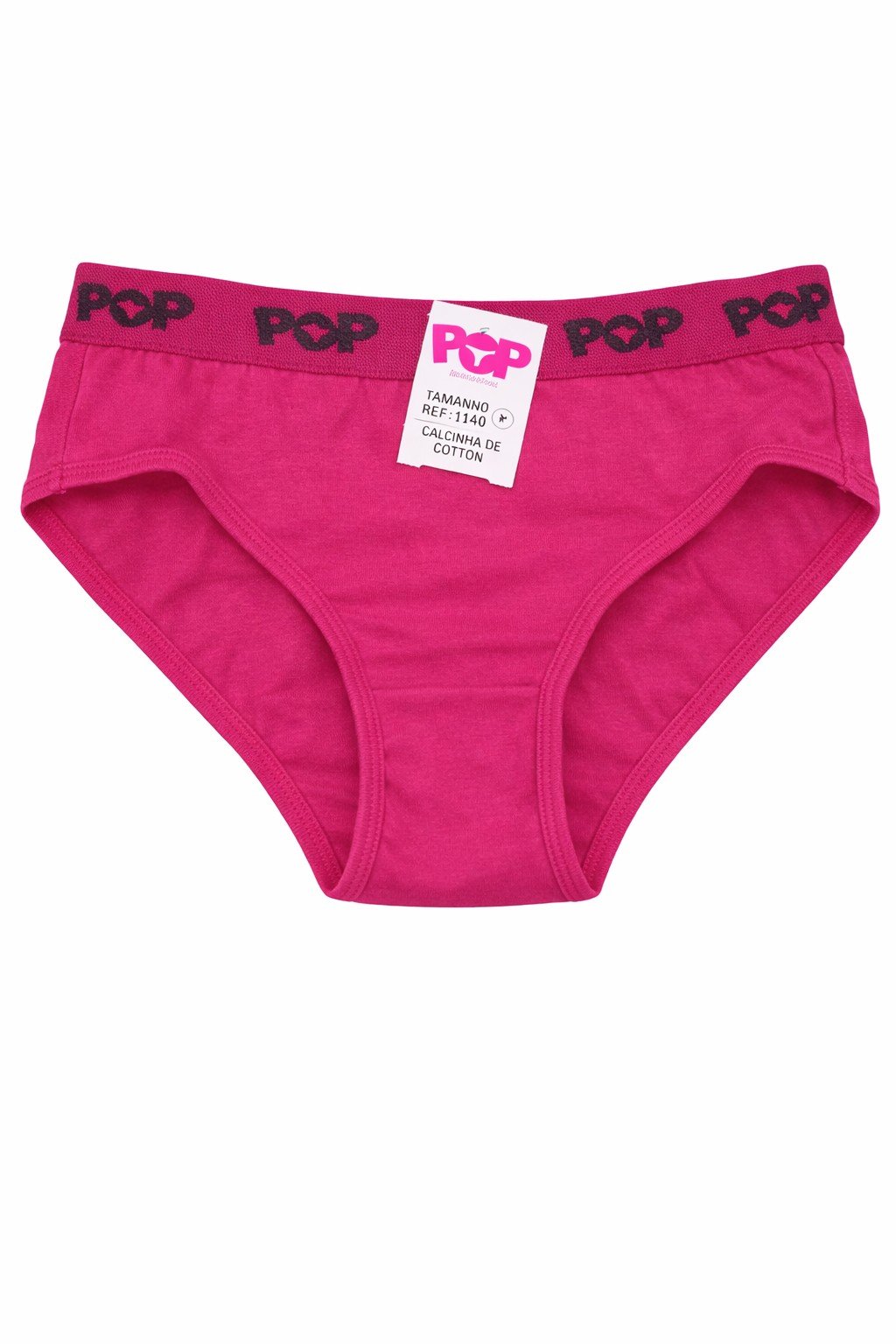 CALCINHA TANGA LARGA INFANTIL POP MODA INTIMA - Imagem 10