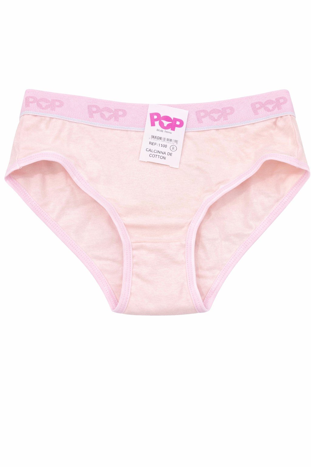CALCINHA TANGA LARGA INFANTIL POP MODA INTIMA - Imagem 15