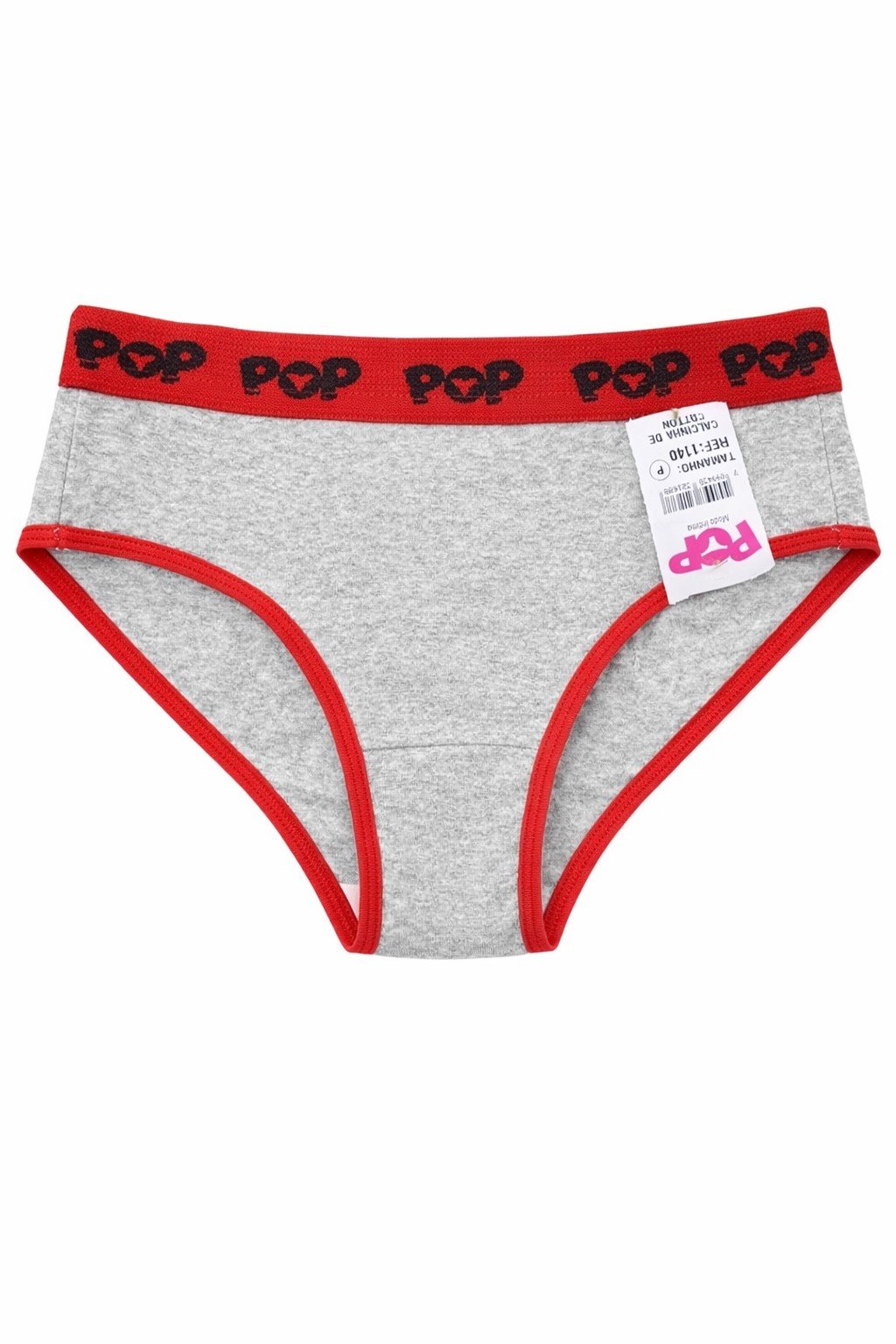 CALCINHA TANGA LARGA INFANTIL POP MODA INTIMA - Imagem 22