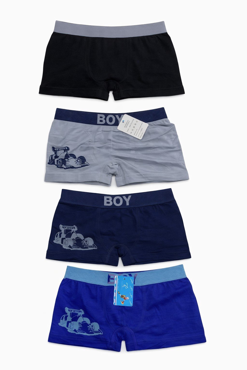 CUECA BOXE INFANTIL POLIESTER DIVERSOS ROMANCITY- IB03-4 - Imagem 4