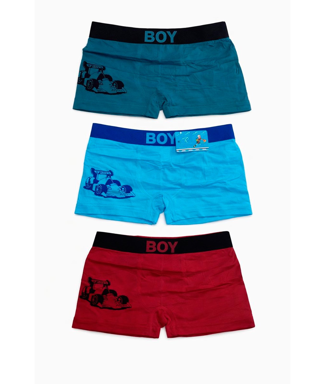 CUECA BOXE INFANTIL POLIESTER DIVERSOS ROMANCITY- IB03-4 - Imagem 12