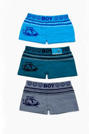 CUECA BOXE INFANTIL POLIESTER ROMANCITY- IB03-2