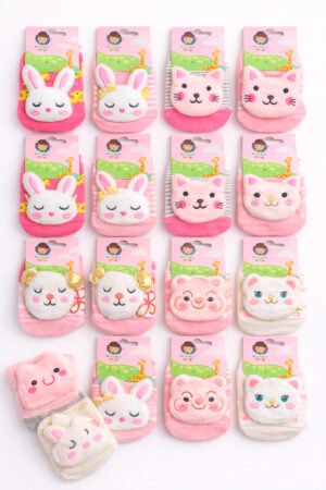 MEIA BABY CHOCALHO BICHINHOS SMOTH NONO