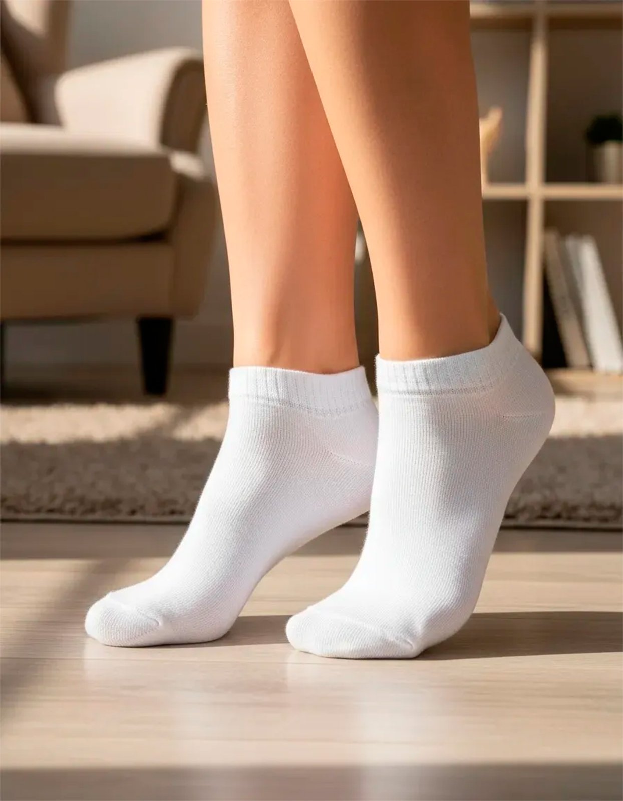 MEIA INFANTIL CURTA BRANCA GZ NOVA GLORIA