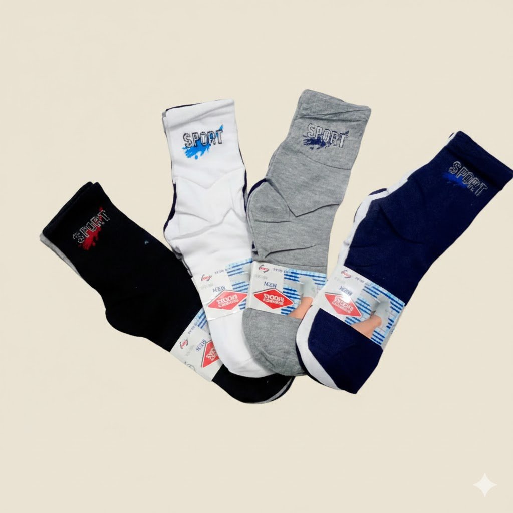 MEIA MASCULINA CANO LONGO ROMANCITY MODAS