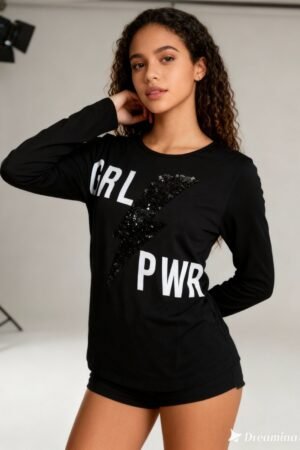 BLUSA MANGA LONGA JUVENIL MENINA ROVITEX 6153623