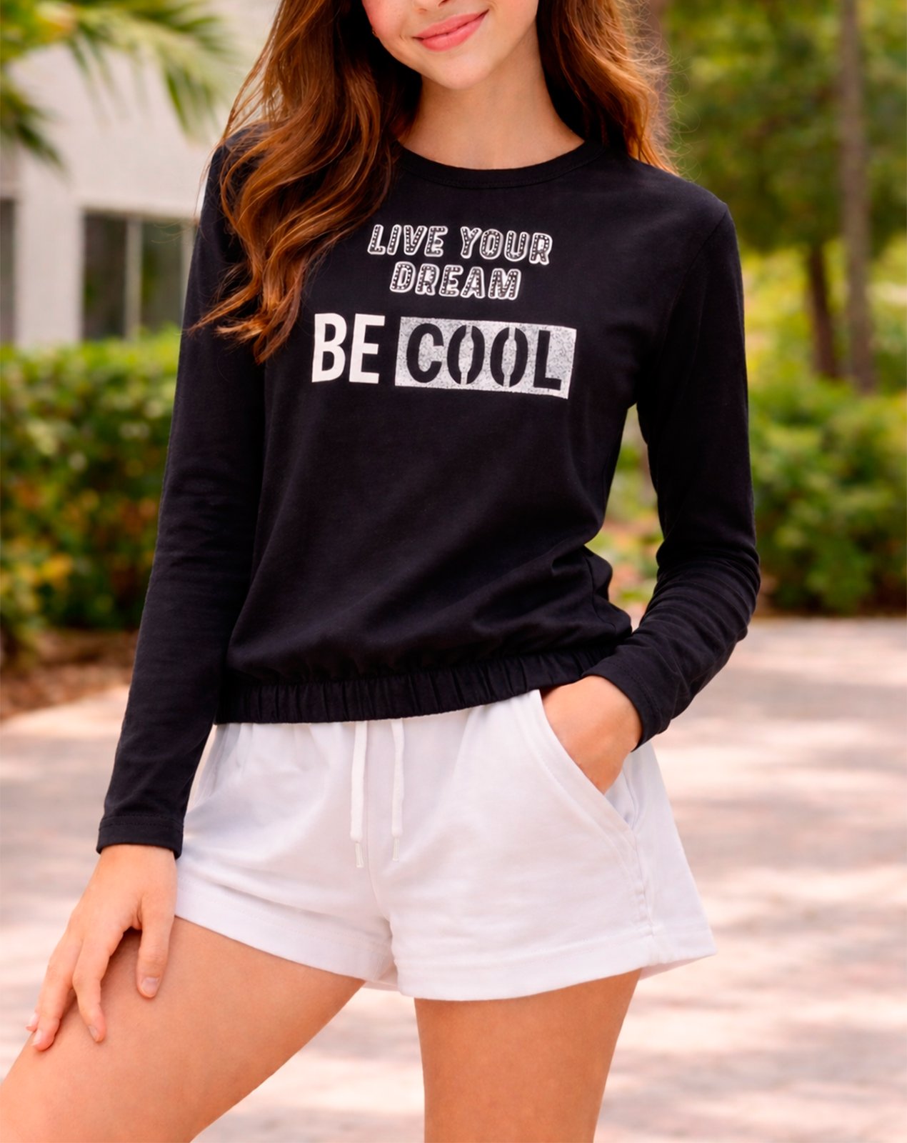 BLUSA MANGA LONGA INFANTIL ROLU - 17164.3