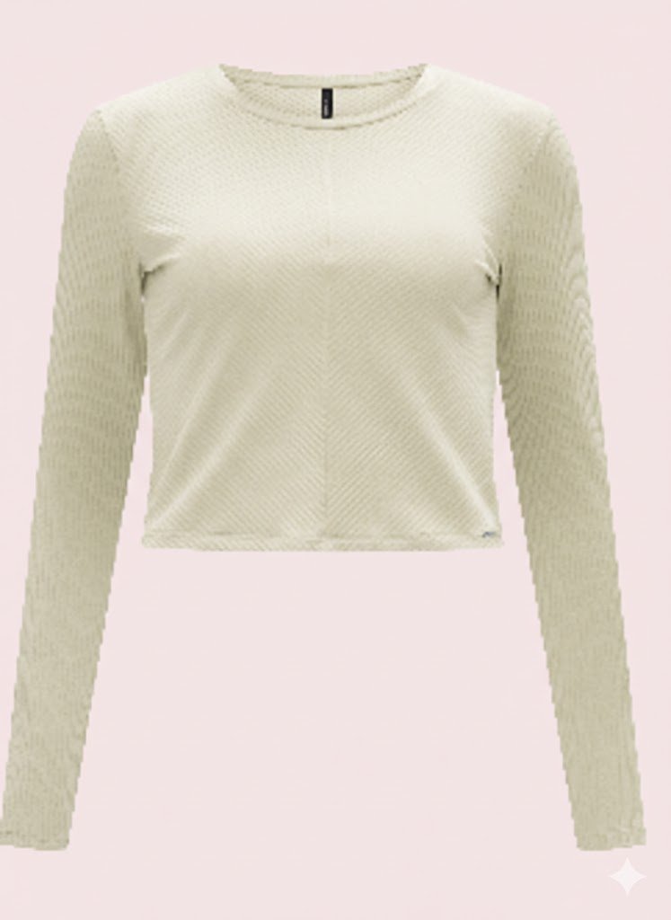 BLUSA MALHA CANELADO TRACY LUNENDER - 00085 - Imagem 2