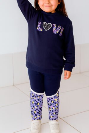 CONJUNTO MOLETOM INFANTIL TILE E SUL - 13372