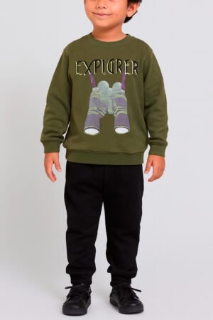 CONJUNTO MOLETOM INFANTIL ROVITEX EXPLORER - 3017412