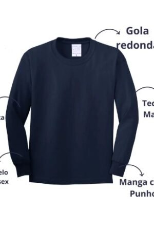 BLUSA MANGA LONGA BASICA JUVENIL ROVITEX - 920393
