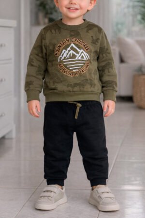 CONJUNTO MOLETOM INFANTIL ROVITEX - 3019731