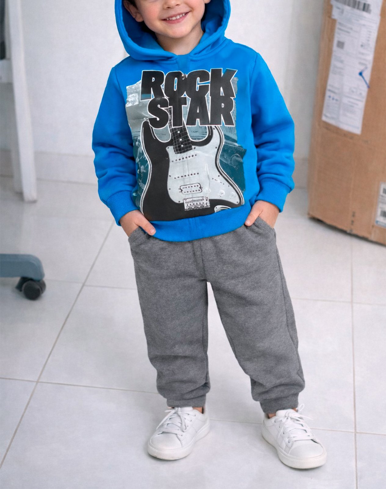 CONJUNTO INFANTIL MOLETOM ROVITEX - 3021722