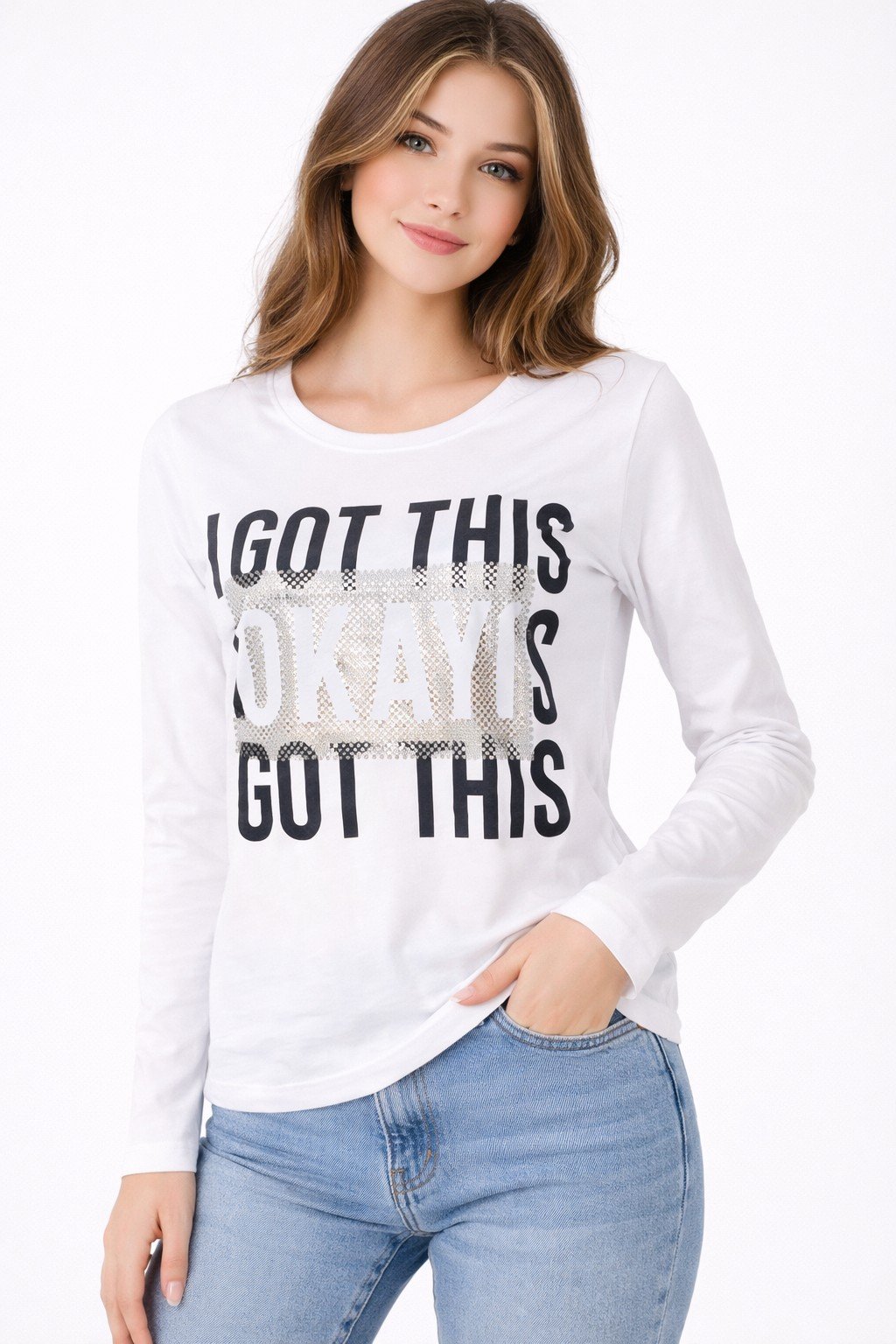 BLUSA MANGA LONGA JUVENIL MENINA ROVITEX 960748