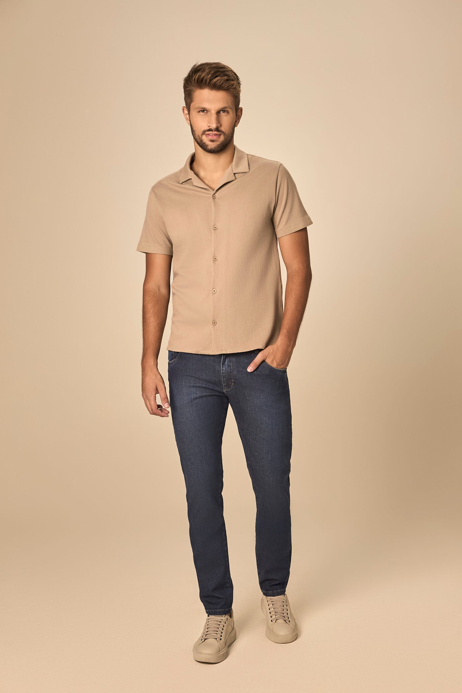 CALCA MASCULINA SLIM DPANUS JEANS - 1.6883 - Imagem 154