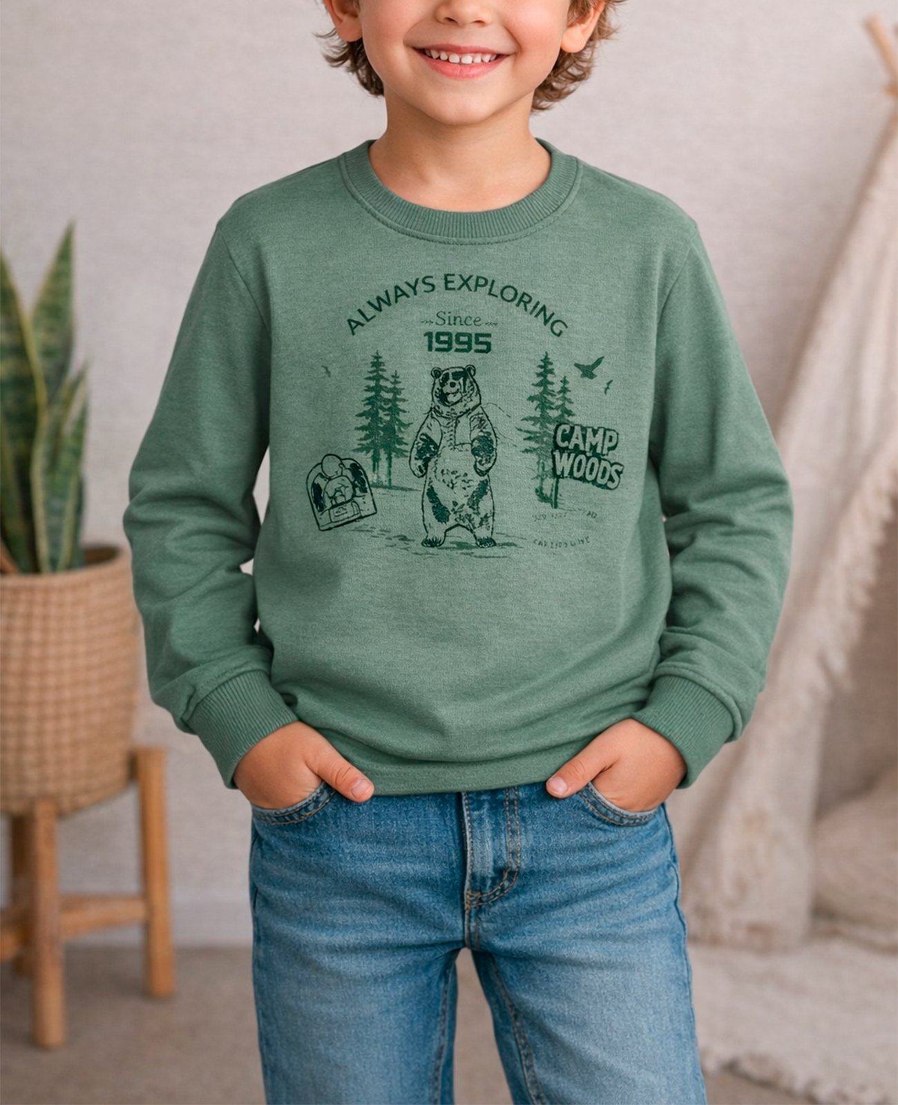 BLUSA MANGA LONGA JUVENIL TRICK NICK - LI100