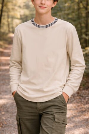 BLUSA MANGA LONGA BASICA INFANTIL TRICK NICK