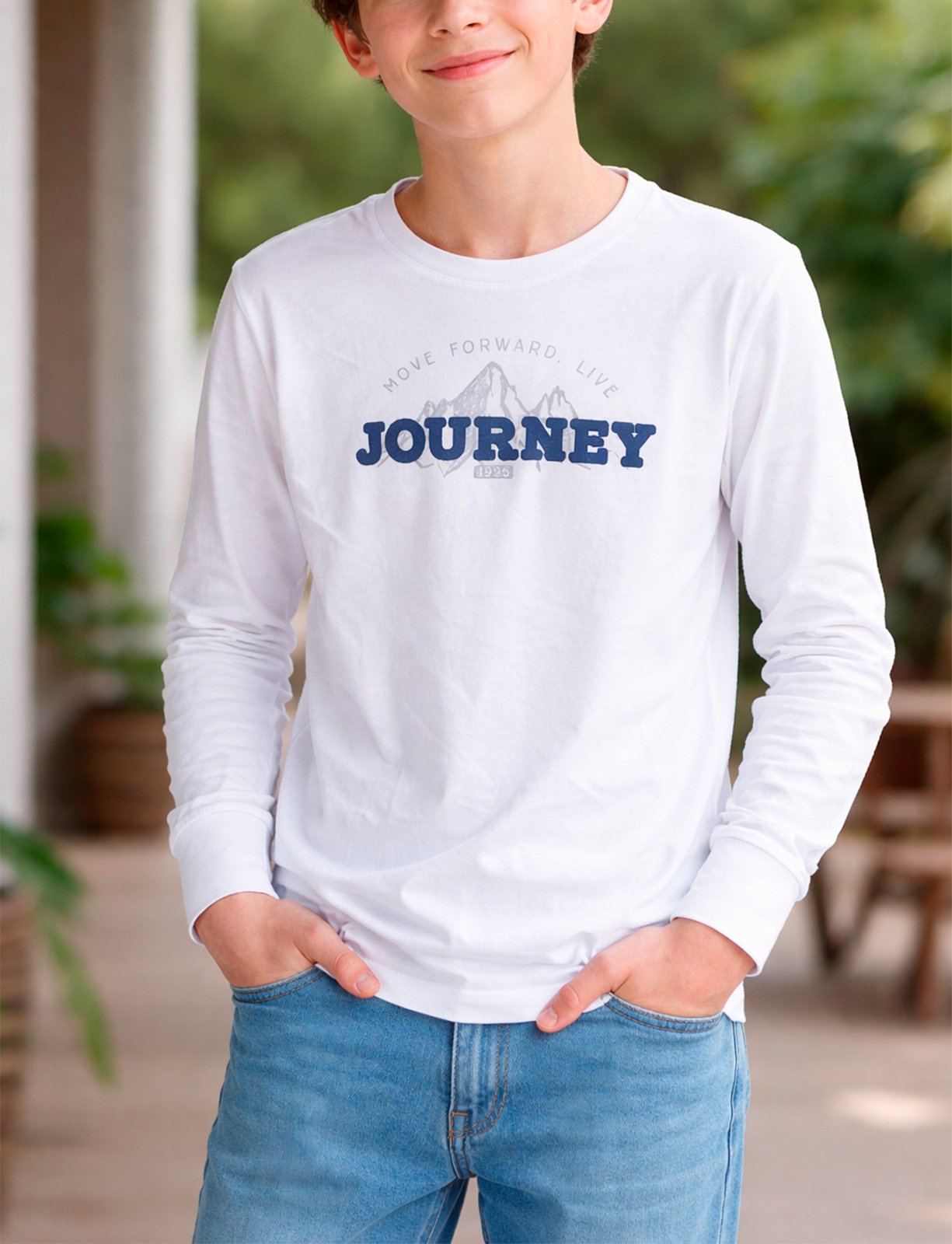 BLUSA MANGA LONGA INFANTIL TRICK NICK JOURNEY