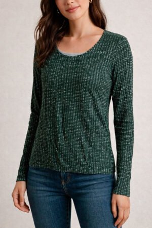 BLUSA MANGA LONGA FEMININA LUNENDER - 67730