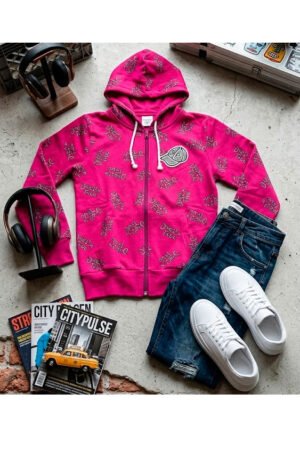 JAQUETA MOLETOM COM CAPUZ ROVITEX MENINA 3133222