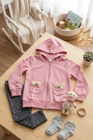 JAQUETA MOLETOM  MENINA ROVITEX 3133492