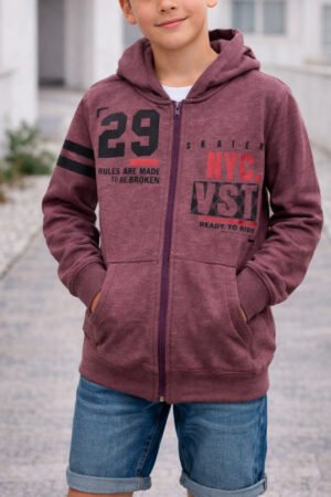 JAQUETA MOLETOM INFANTIL  VST - 6355