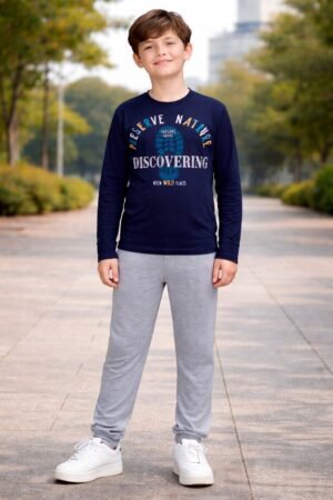 CONJUNTO moletom com blusao sem punho e calca sem punho 3017712