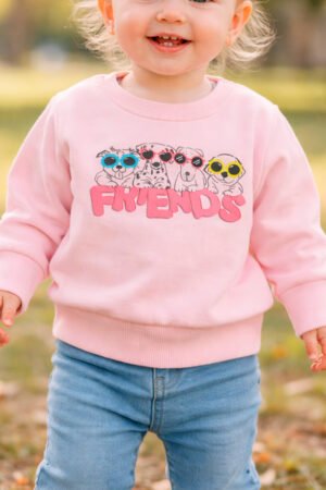 BLUSAO MOLETOM INFANTIL ROVITEX FRIENDS - 3130341