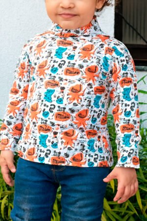 BLUSA INFANTIL TILE E SUL