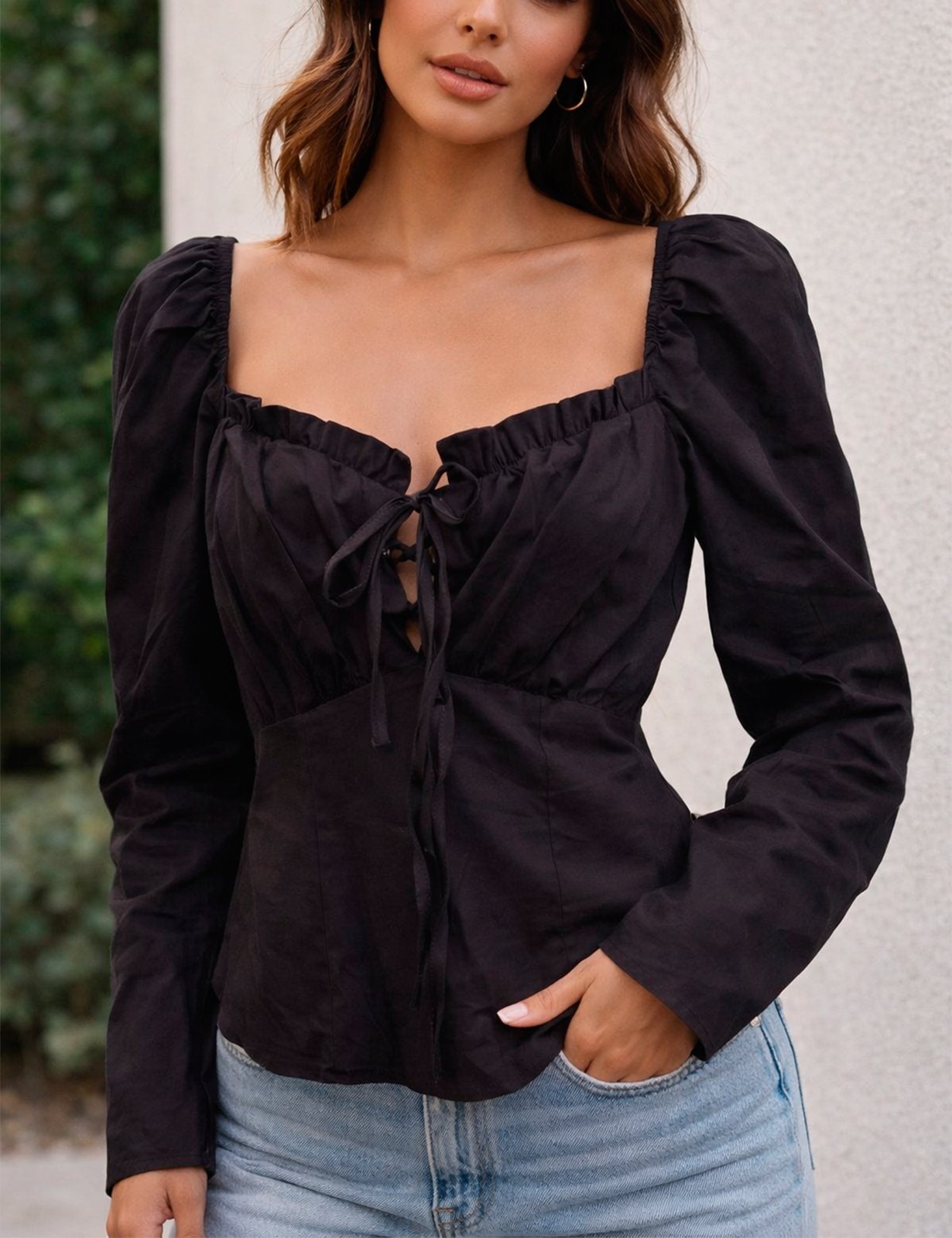 BLUSA MANGA LONGA FEMIININA DUBALO