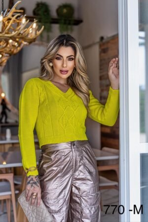 BLUSA TRICOT FEMININA GIULIANA MARQUES