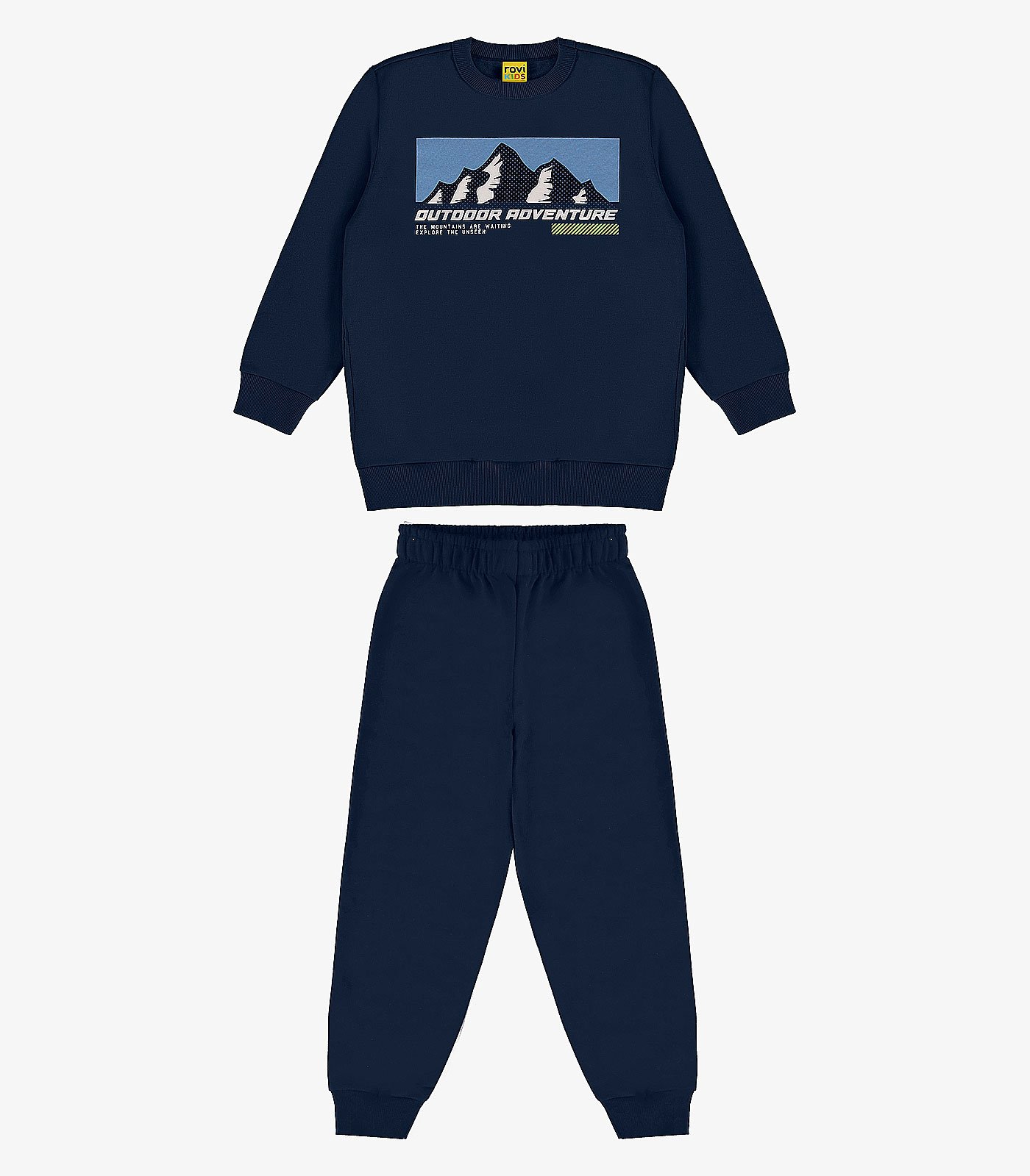 CONJUNTO BLUSAO GOLA REDONDA COM CALCA ROVITEX 3024572 - Imagem 2