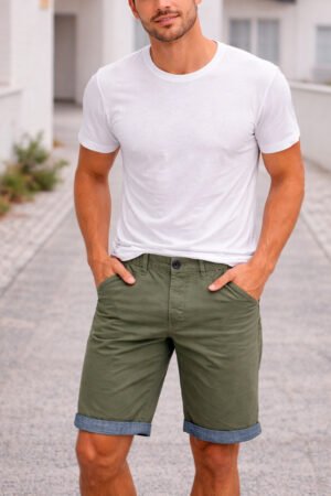 BERMUDA SARJA MASCULINA DENIM Co