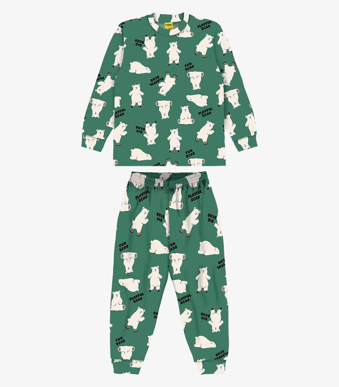 CONJUNTO PIJAMA INFANTIL FLEECE ROVITEX - 3026802 - Imagem 4