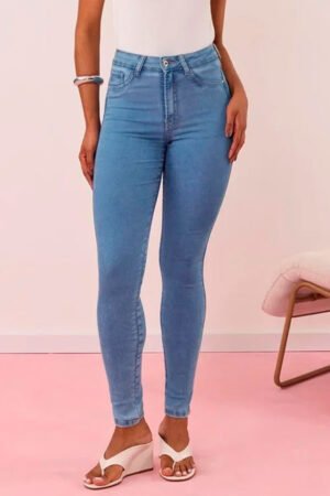 CALCA JEANS LUNENDER SKINNY J6775 - Azul Claro