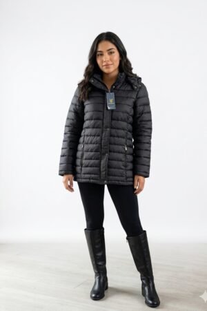 PARKA FEMENINAC/ CAPUZ FIBRA SINTETICA