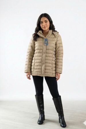 PARKA FEMENINAC/ CAPUZ FIBRA SINTETICA