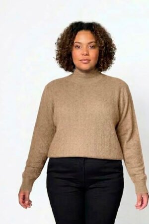 BLUSA SUETER PLUS SIZE MODAL ESTAMPADO  PLUS SIZE