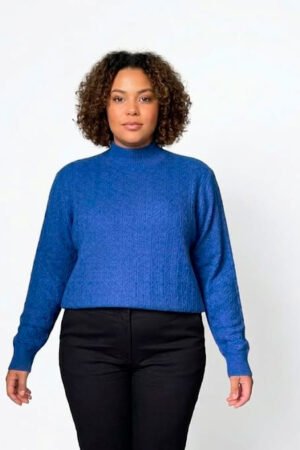 BLUSA SUETER PLUS SIZE MODAL ESTAMPADO  PLUS SIZE