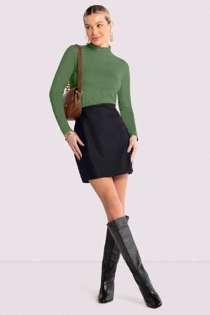 BLUSA MANGA LONGA FEMININA LUNENDER - 00630